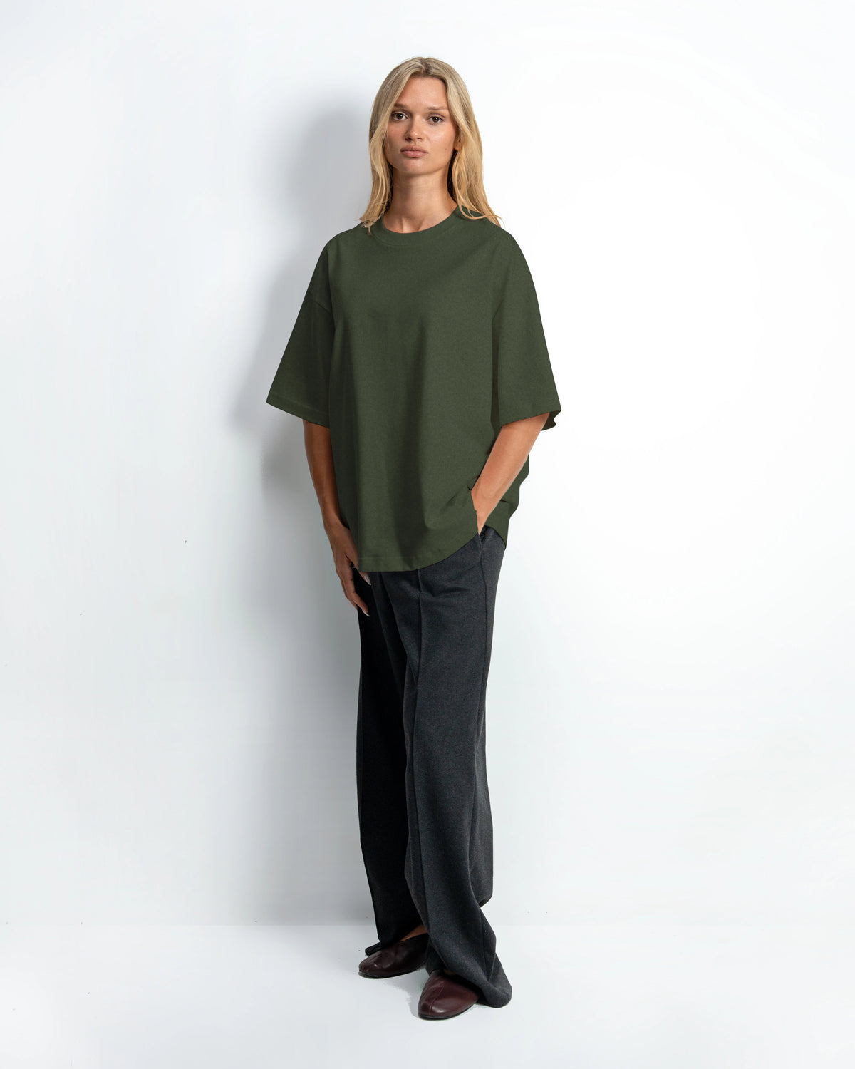 Relaxed #Dark Olive