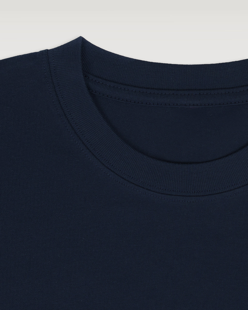 Men's Cotton Tee Relaxed Midweight - Navy