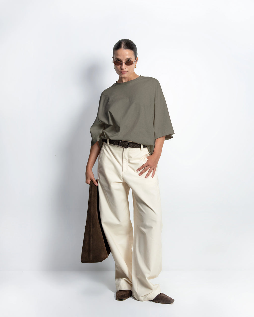 Relaxed Model 2 #Olive Grey